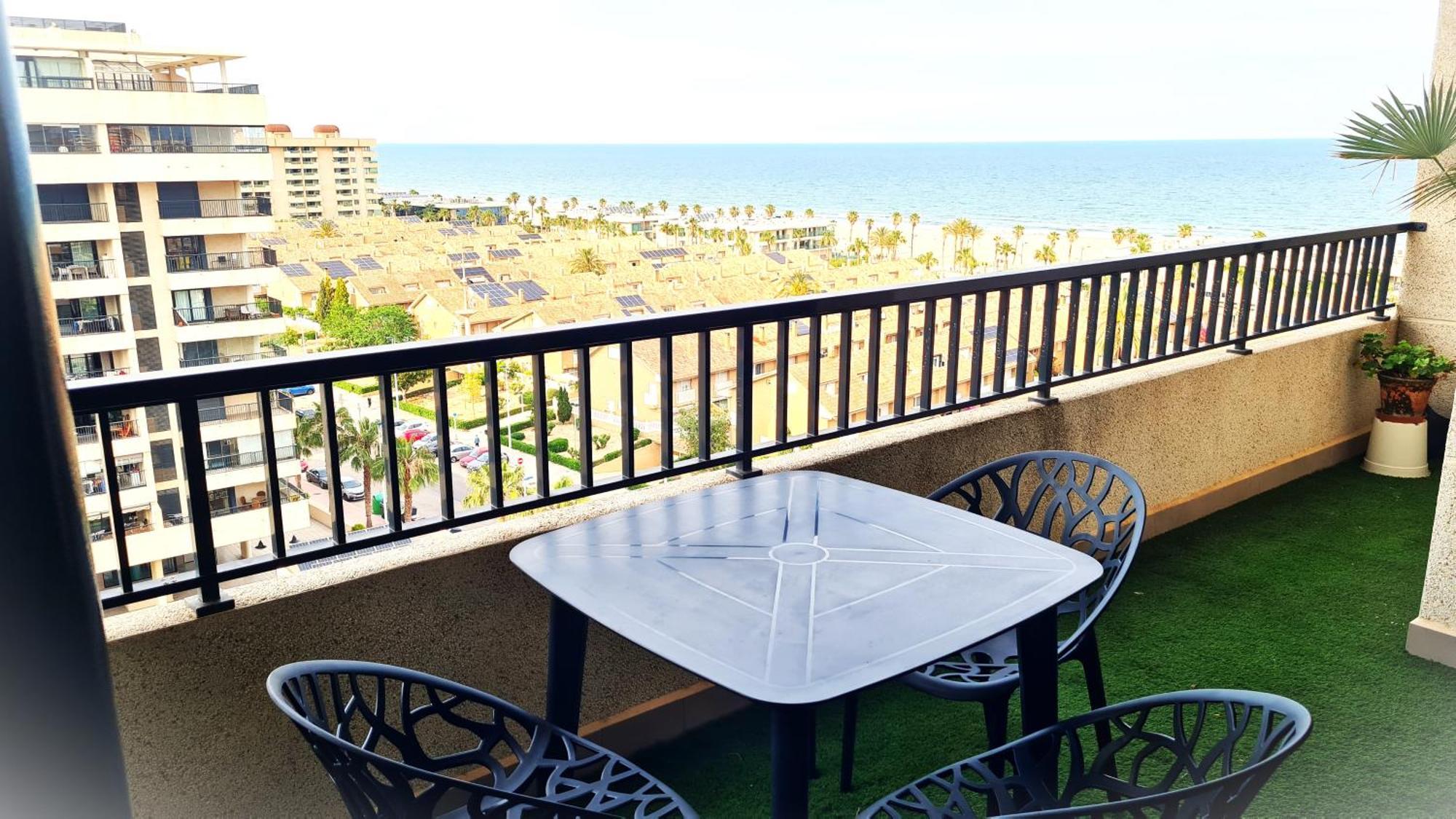 Beach Valencia 29-9 With Sea Views Apartment Bagian luar foto