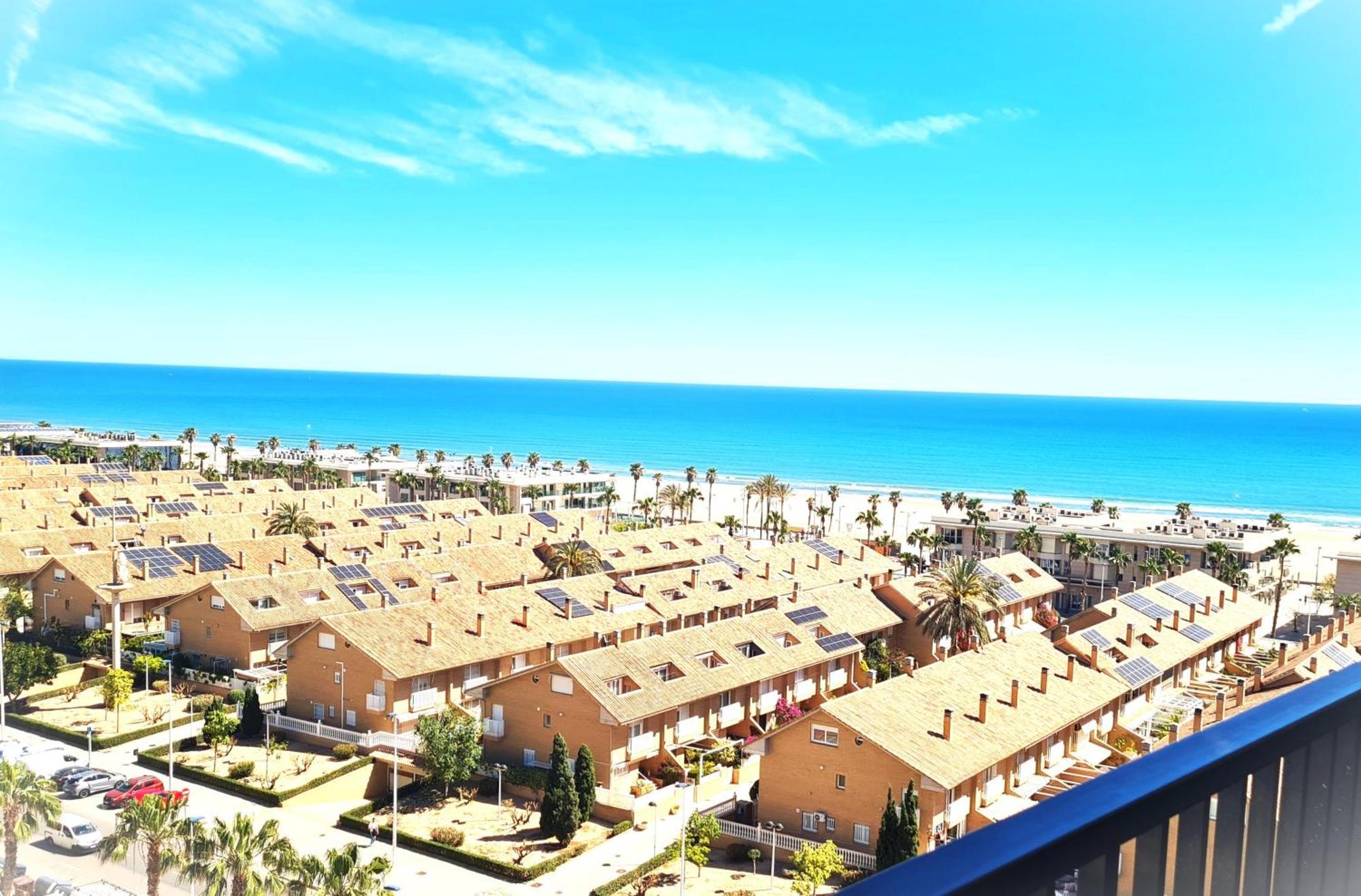 Beach Valencia 29-9 With Sea Views Apartment Bagian luar foto